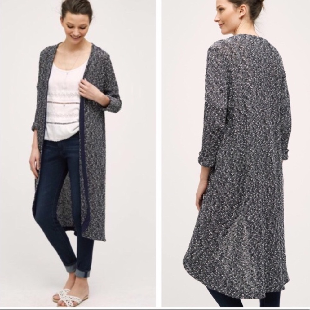 Anthropologie Dolan Navy Duster